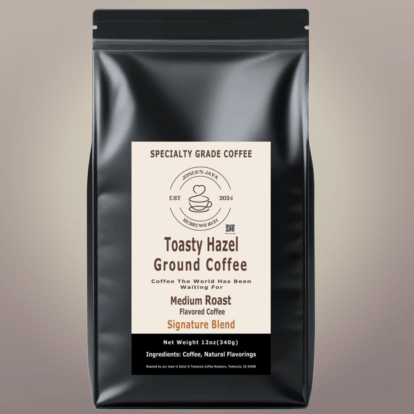 Toasty Hazel - Hazelnut - Jones’N Java