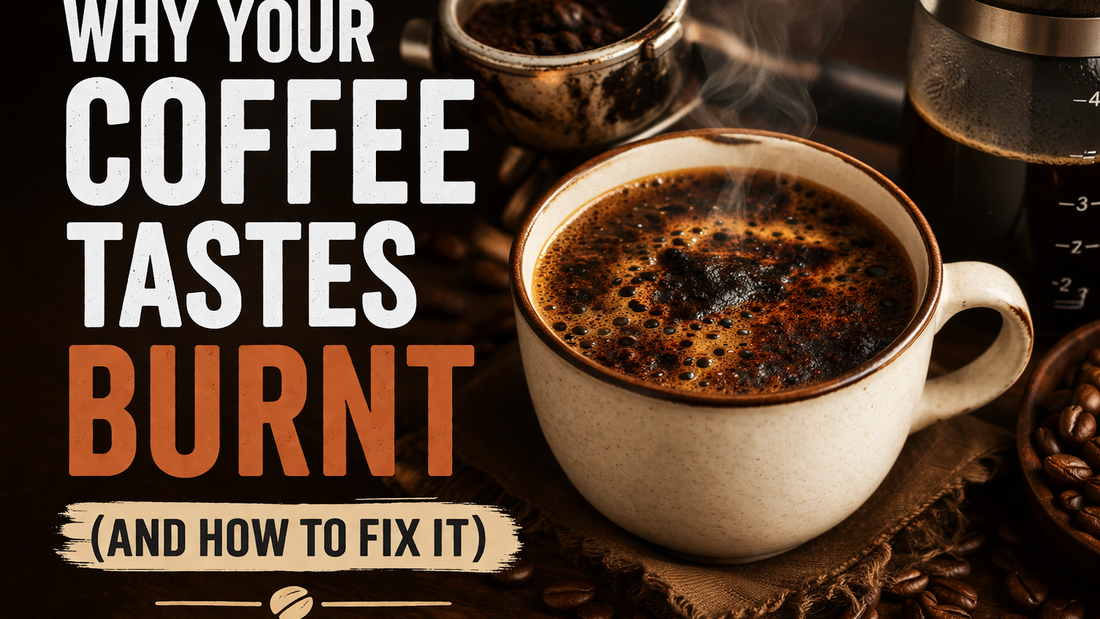 Why Your Coffee Tastes Burnt (And How to Fix It)