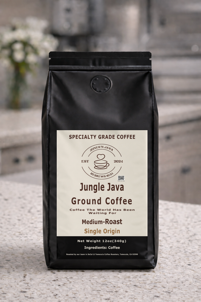 Jones’N Java Peru Jungle Java single origin specialty coffee bag