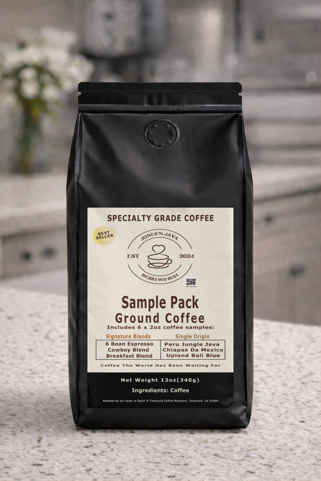 Jones’N Java Peru Jungle Java single origin specialty coffee bag