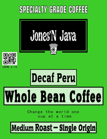 Decaf Peru - Jones’N Java