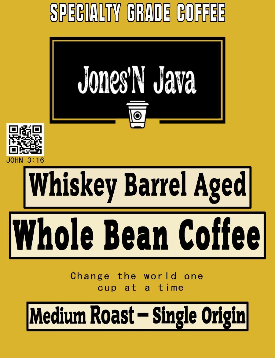 Whiskey Barrel aged - Jones’N Java